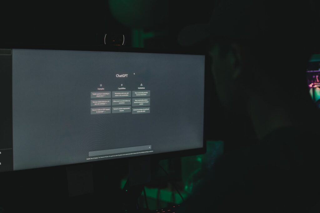 pessoa usando o chatgpt chat gpt ai inteligencia artificial